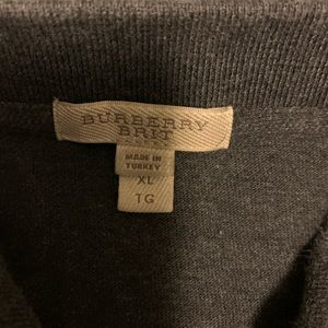 Burberry polo (grey) xl